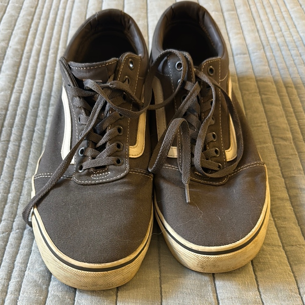 Vans Old Skool Men's Gray Canvas Sneakers